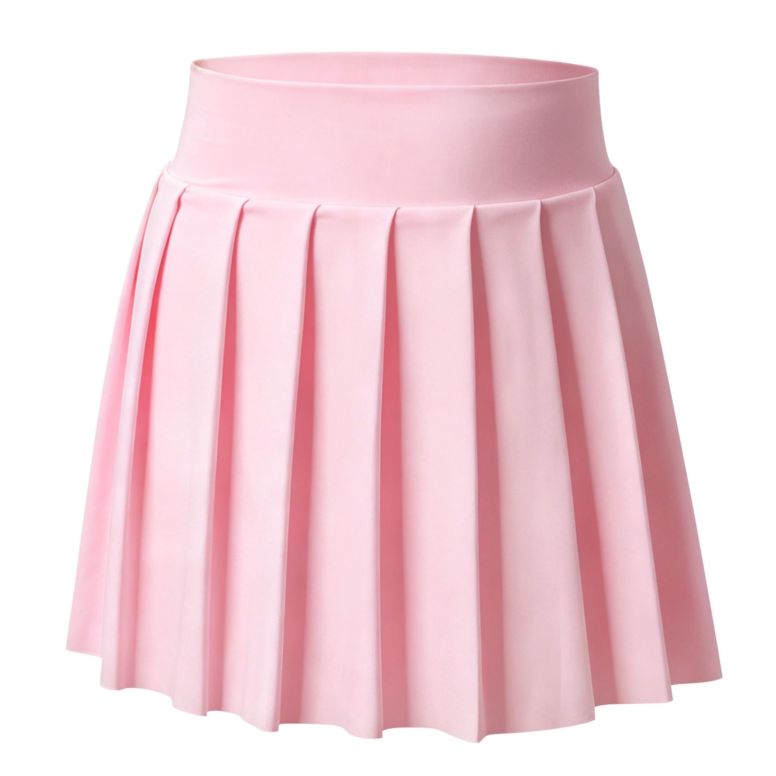 Bezioner Girls Tennis Skirt A-Line Pleated Skirt with Shorts Pocket Uniform Skort for Golf Athletic Cheerleading