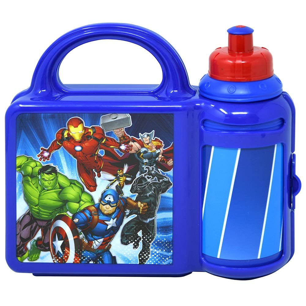UPD Zak Marvel Lunch Box with Water Bottle Combo