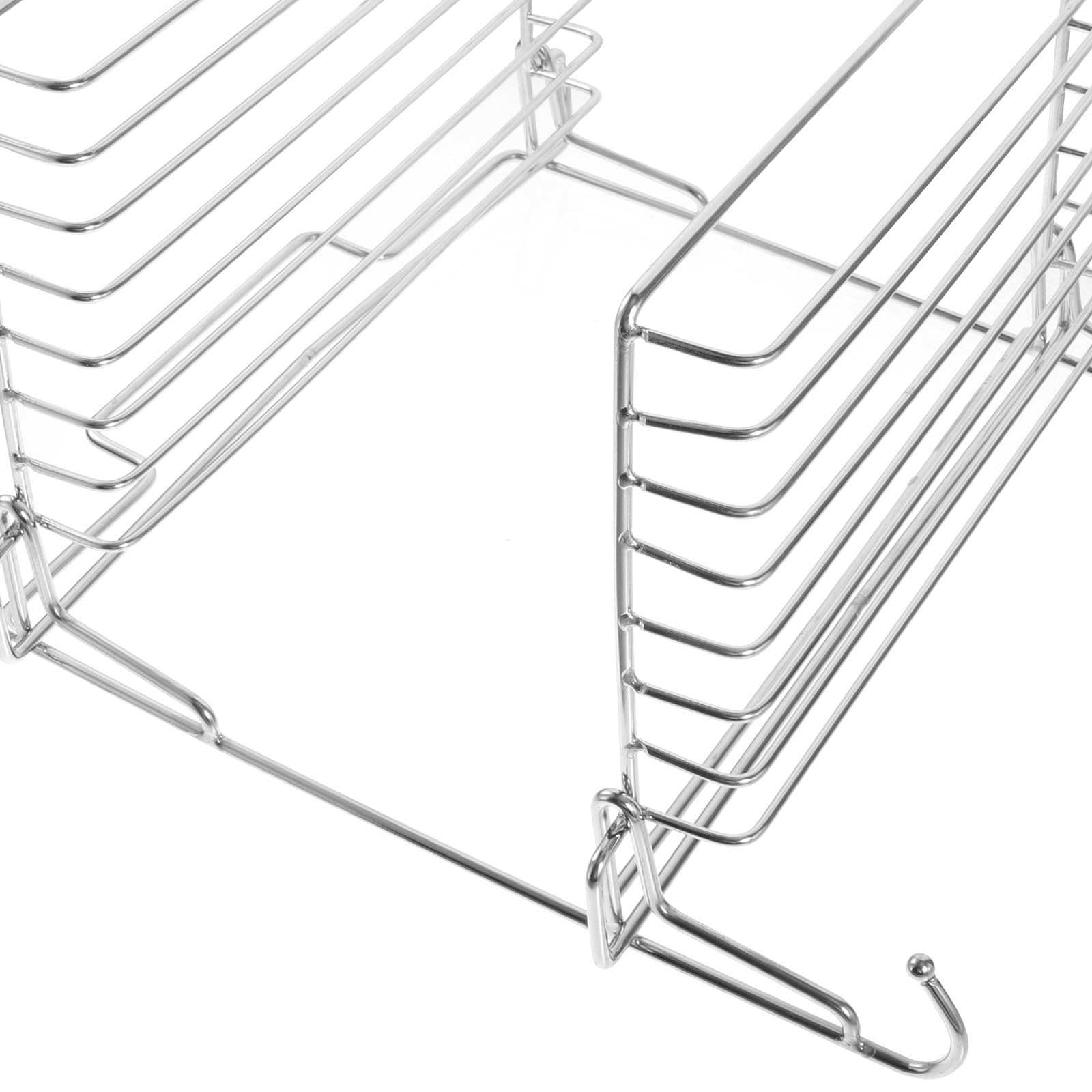 Estantería Plegable de Pared para Baño sin Taladro Organizador de Acero Inoxidable con Diseño Ventilado y Drenaje Rápido Repisa Segura y Resistente para Productos de Higiene