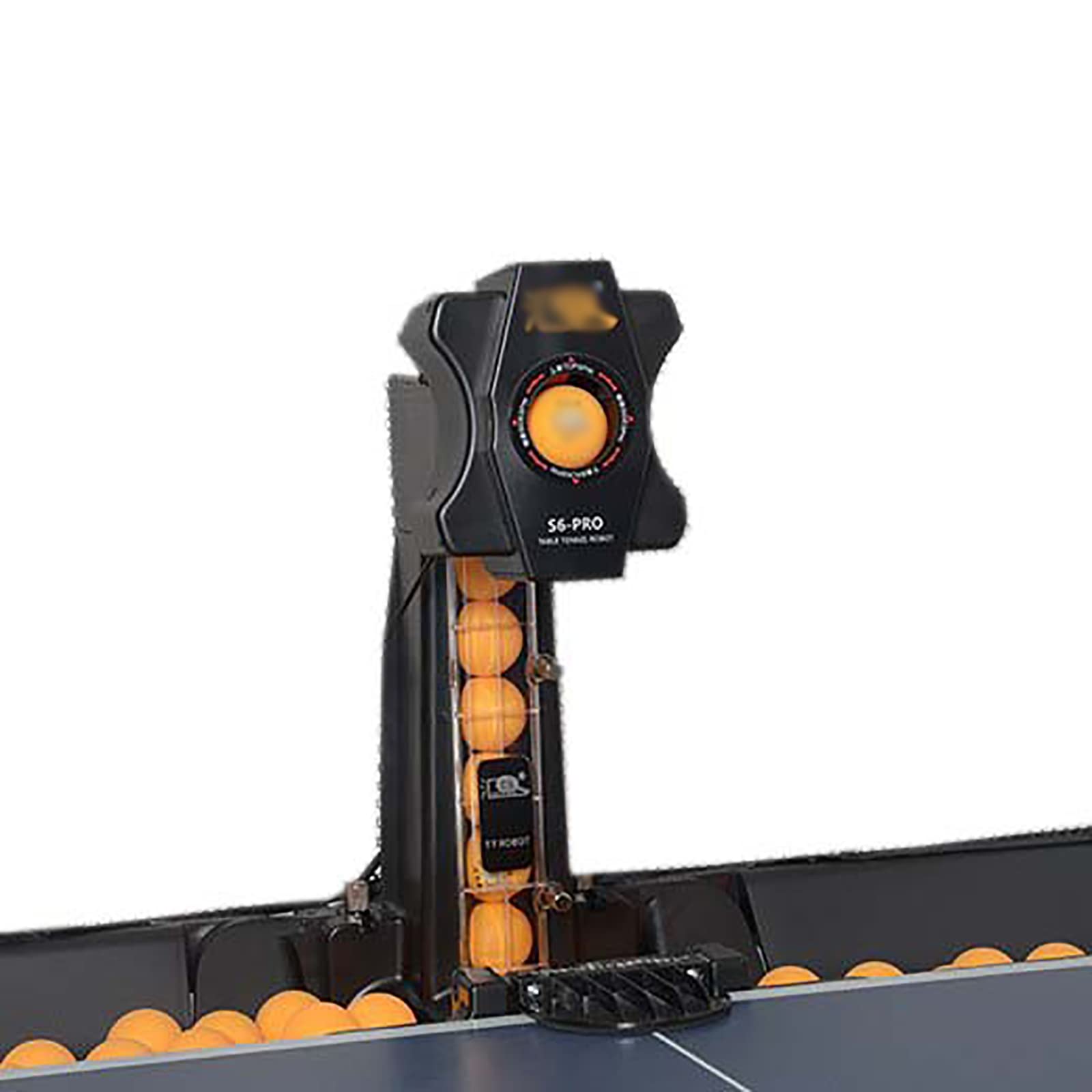 Máquina automática de Ping Pong con Red de Captura, 9 Pelotas giratorias, 30-90 veces