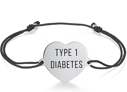 Miniatura 3 de LinnaLove Pulsera de alerta médica para mujer, ajustable, hecha a mano, cordón de identificación médica con grabado personalizado