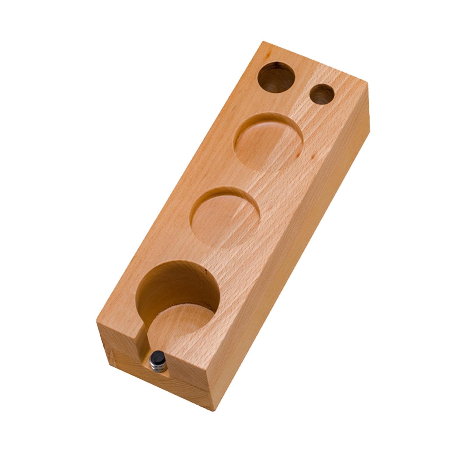 predolo Soporte para Filtro de Café, Tapete para Manipulación de Espresso, Estante Multifunción Duradero, Soporte para Tapete para Casa, Tienda, Bar, Cocina Y, 63mm, Individual