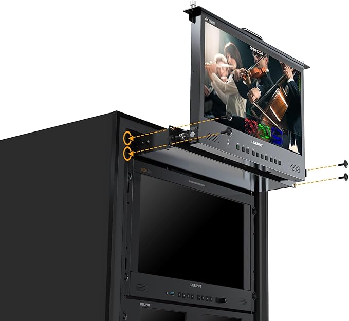 Monitor Rackmount 17.3 Pulgadas FHD IPS miniatura 3