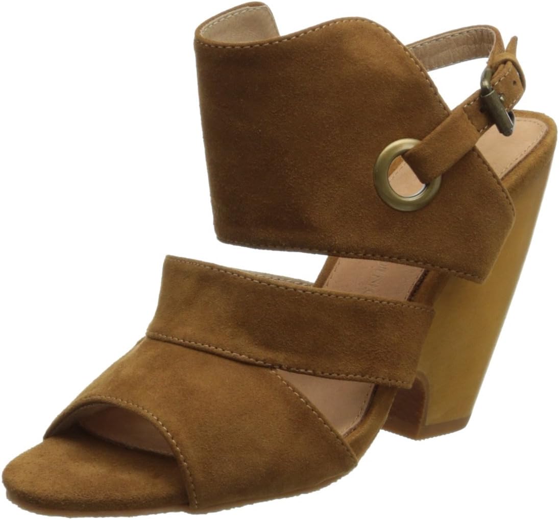 Madison Harding Women's Moon Sandal,Brown,39 EU/9 M US