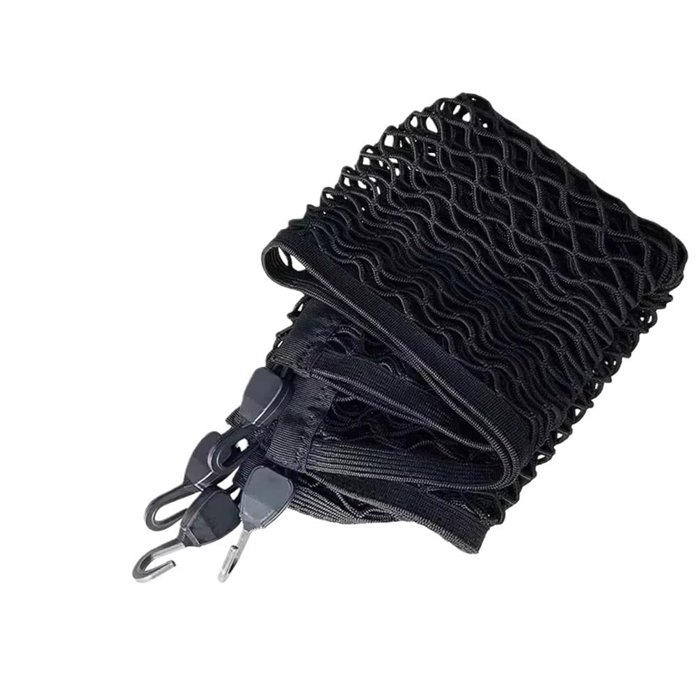 Rete Elastica per Bagagliaio Posteriore Auto Organizer per A Doppio Strato per Model Y Rete Portaoggetti Tasca Organizer