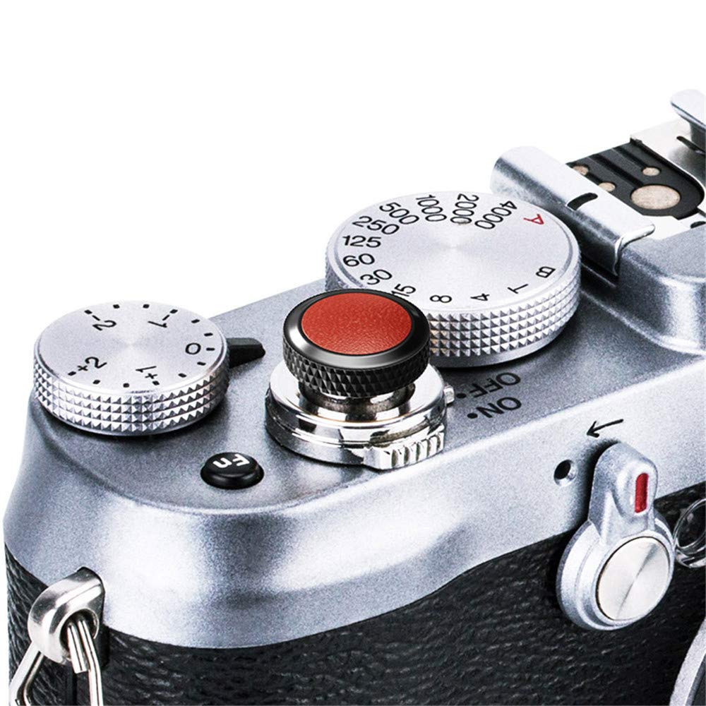 JJC Pulsante di scatto flessibile per Fujifilm Fuji X100V X-T30 X-T20 X-T10 X-T4 X-T3 X-T2 X-PRO3 X-PRO1 X-PRO2 X100 X100T X100F X30 X20 X10 X-E4 X-E3 X-E3 X-E3 2S US