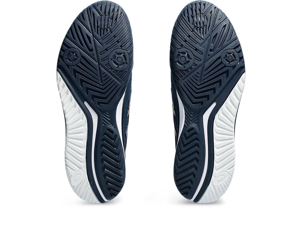 ASICS Resolution 9 Uomo Homme Chaussures de Tennis Blanc Bleu