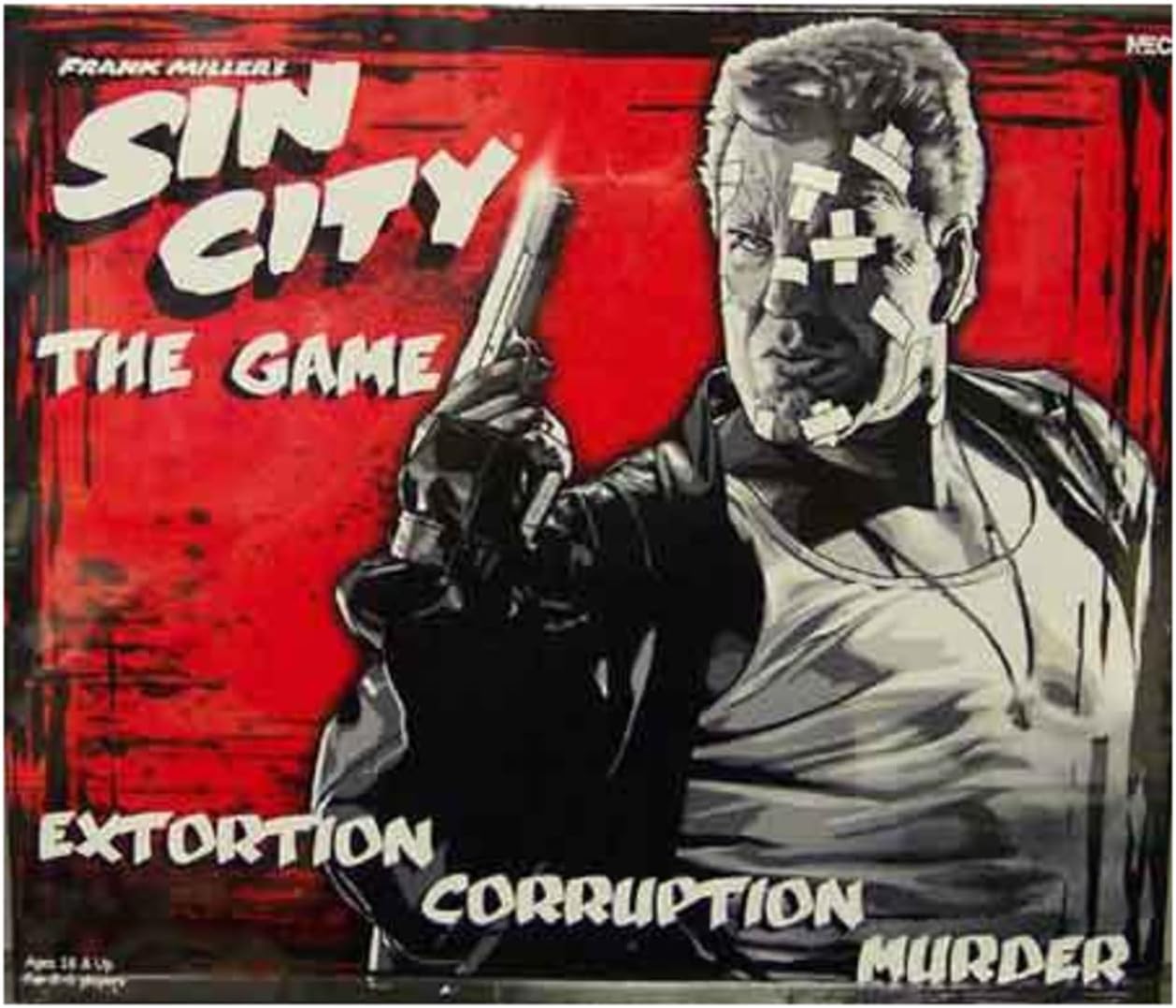 Sin City Frank Miller Comic Book Movie Board Game
