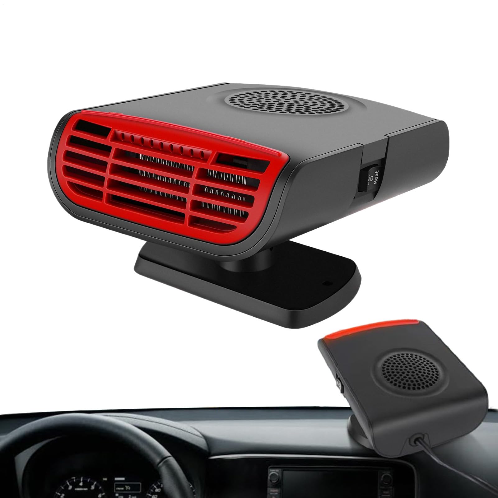 Chauffage de voiture portable pour trajets hivernaux et pare-brise brumeux