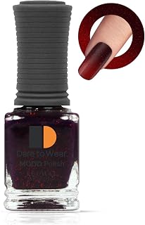 LECHAT Dare To Wear Mood Polish, Scarlet Stars, 0.5 Ounce