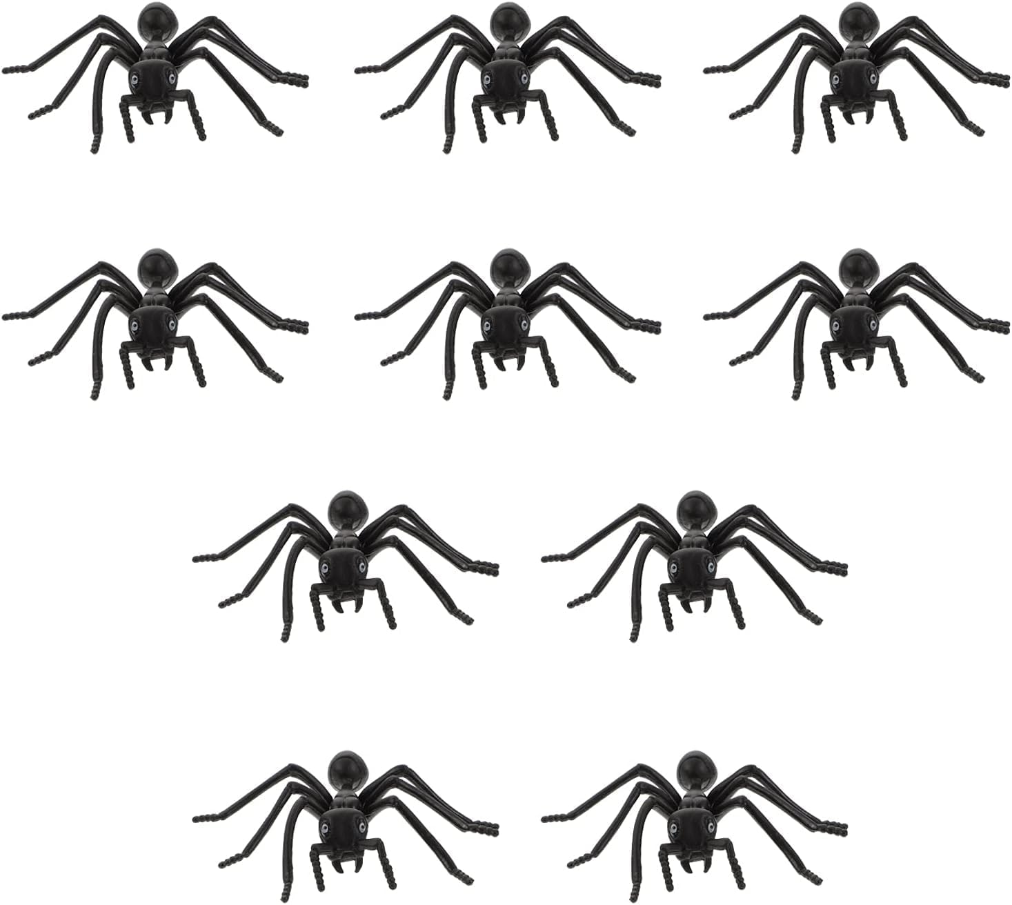 100Pcs Fake Black Ant Realistic Imitation for Halloween Prank and Sophisticated Design Executive Desk Gag and Practical Jokes Gag, Decorations,This product is not suitable for children under 12