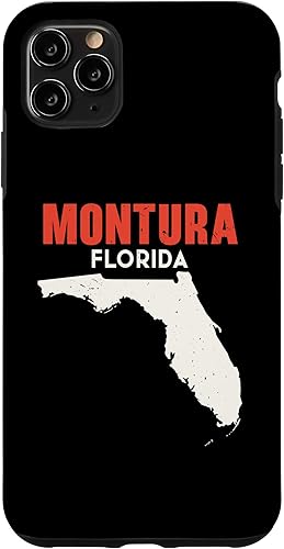 iPhone 11 Pro Max Montura Florida USA State America Travel Floridian Case