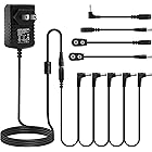 Pedal Power Supply Adapter DPA-1, Donner 9V DC 1A Tip Negative 5