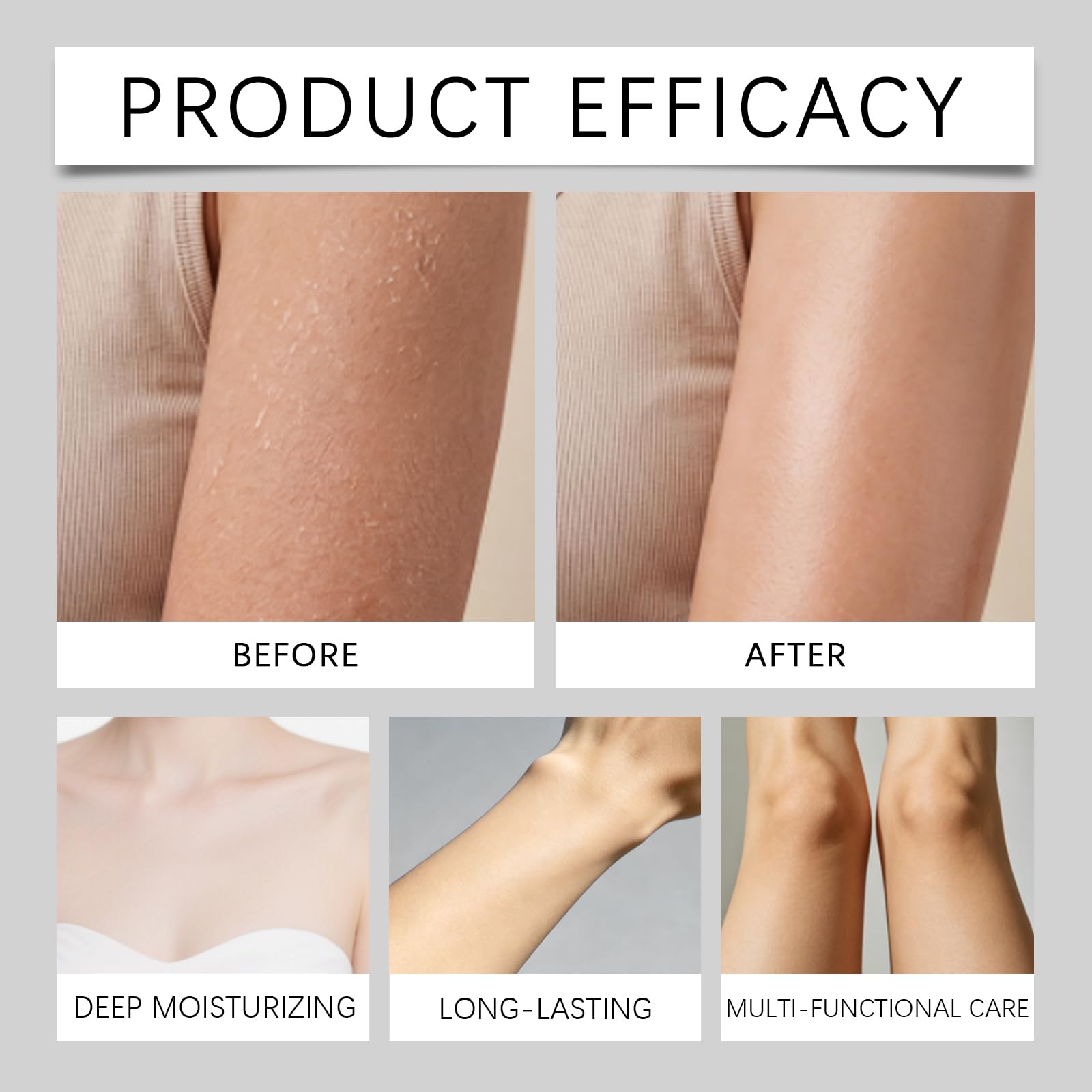 Gel doccia deodorante al cachi per pelli mature, idratante, naturale, per eliminare gli odori del corpo, detergente delicato e deodorante per l'uso quotidiano, per uomini e donne. 6 pezzi