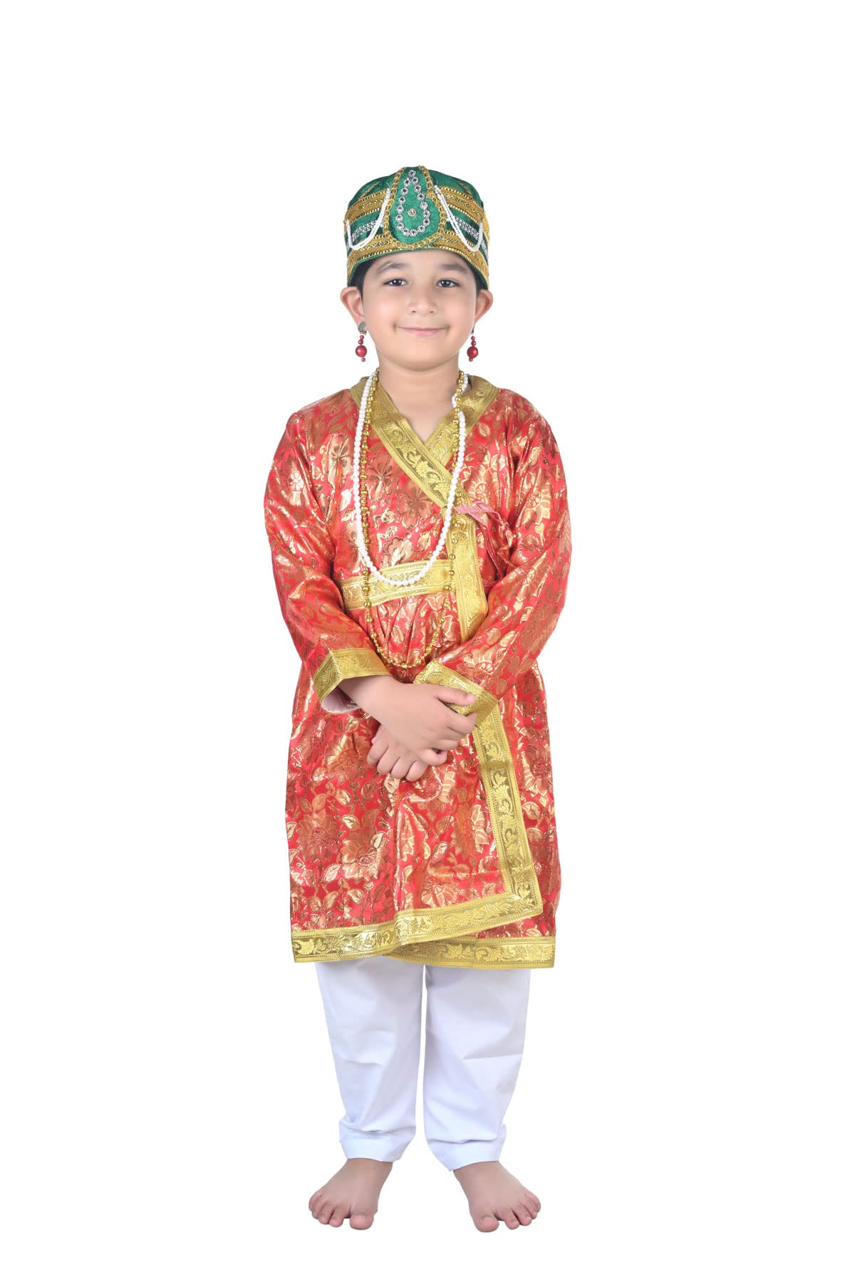 BookMyCostume Birbal Hindu Advisor of Akbar Kids Fancy Dress Costume for Boys & Men 8-10 Years (B08KT9MXX7) Amazon Price History, Amazon Price Tracker