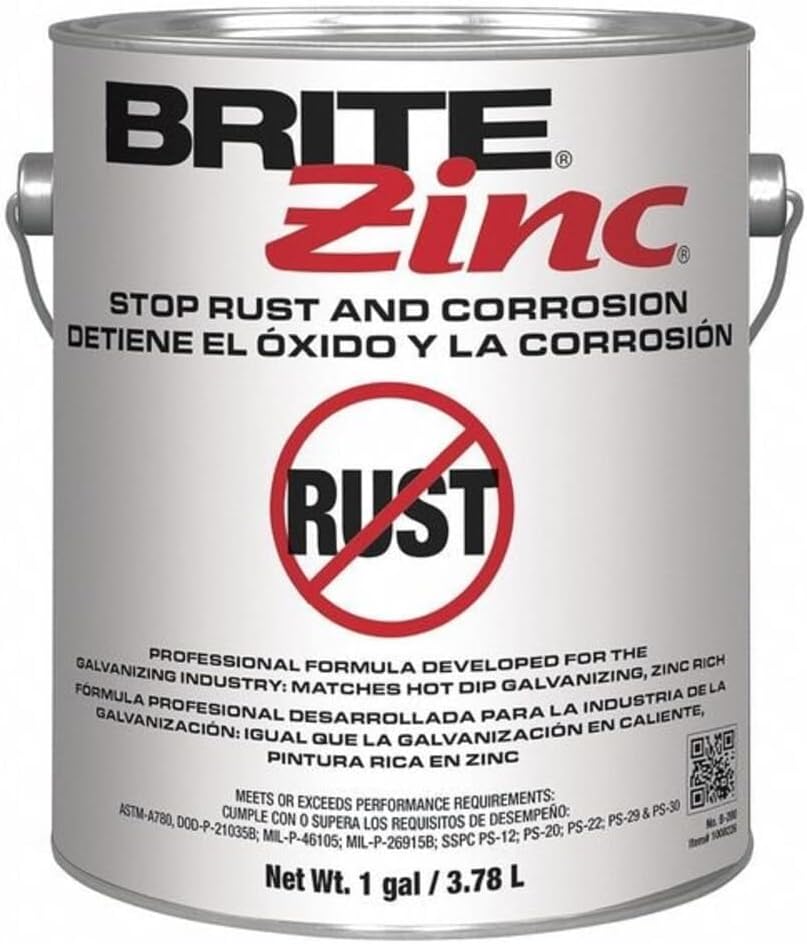 1 gal. Silver Zinc Rich Galvanizing Compound