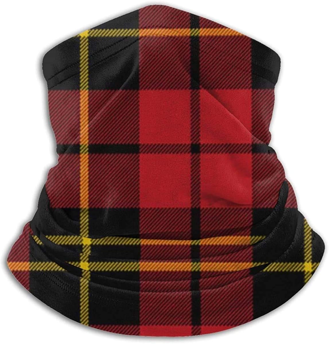 Wallace Clan Red Tartan Unisex Microfiber Neck Warmer Headwear Face