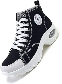 90s white platform sneakers