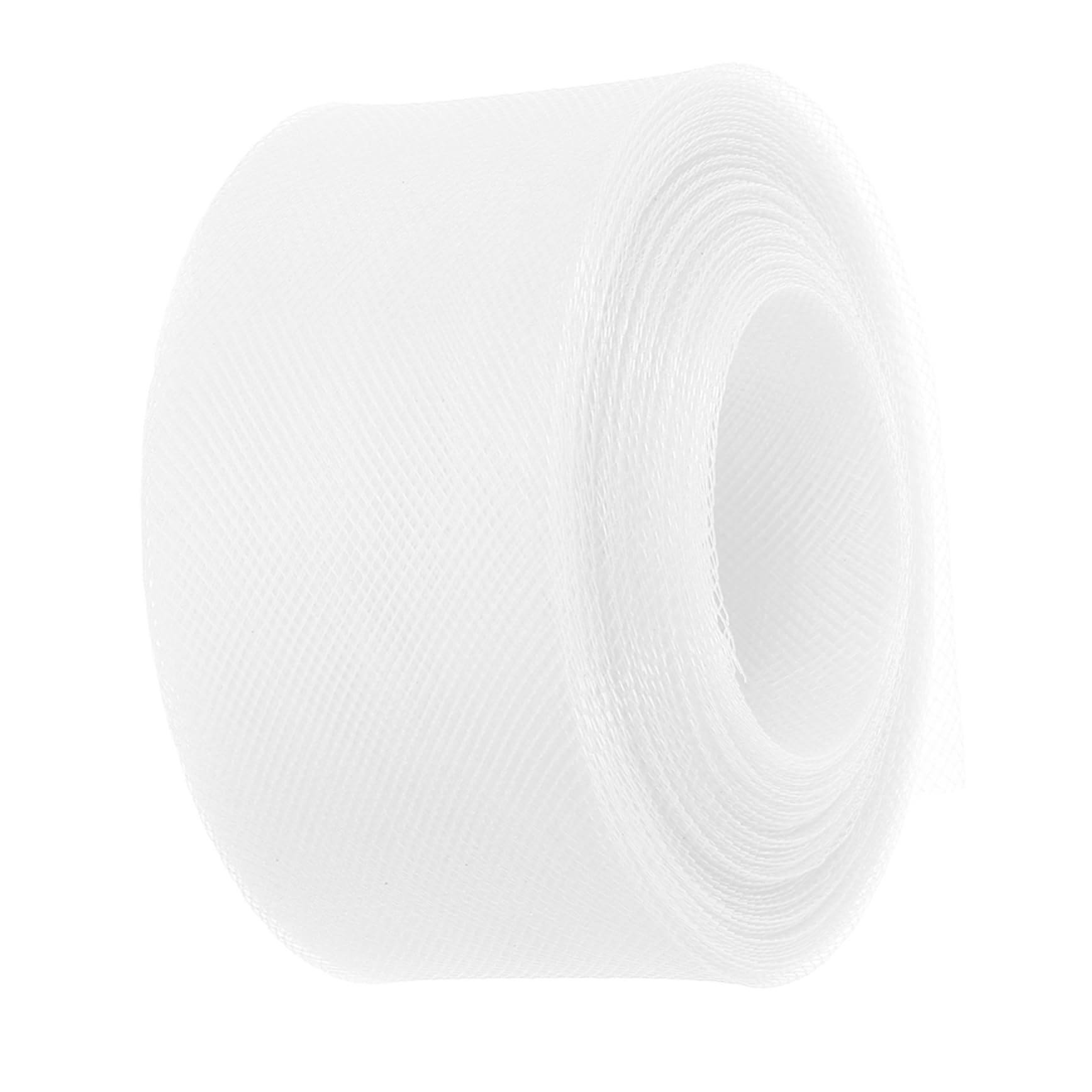 Veemoon Mesh Braid for Crafting 5cm Wide Elastic Net Polyester Horsehair Trim Corset Boning Bridal