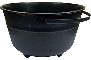 Halloween Black Cauldron- Candy Bucket & Party Decor