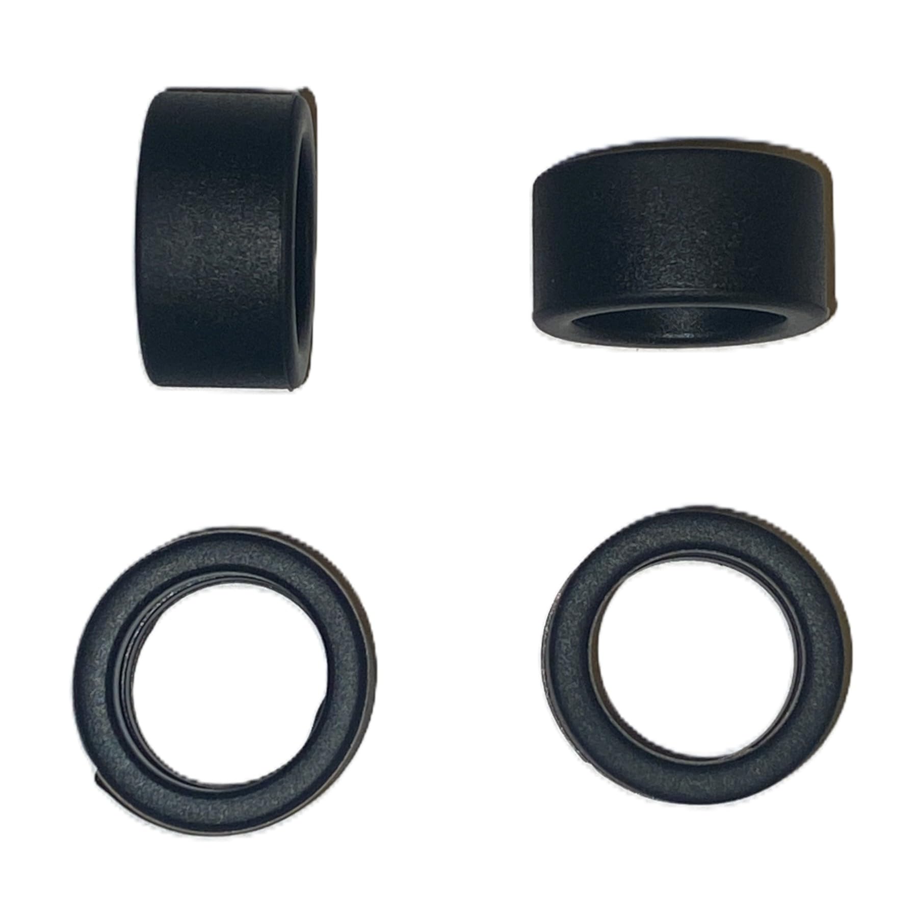 SSC Slot Cars Super Grip Replacement Car Tyres/Tires Set Accessory, Large GT Slicks Compatible for - Scalextric Gallardo Rear, F430 Rear, Start Car Rear, etc. 11mm Wide (100)