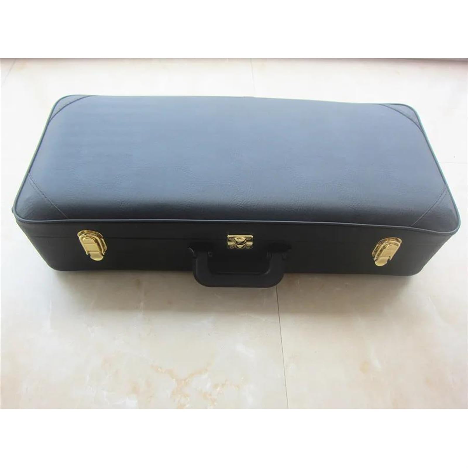 Professionale Sassofono Strumento Musicale Sax Sassofono Soprano Curvo Professionale Con Chiave In Oro Bianco Rame (Color : Leather bag)