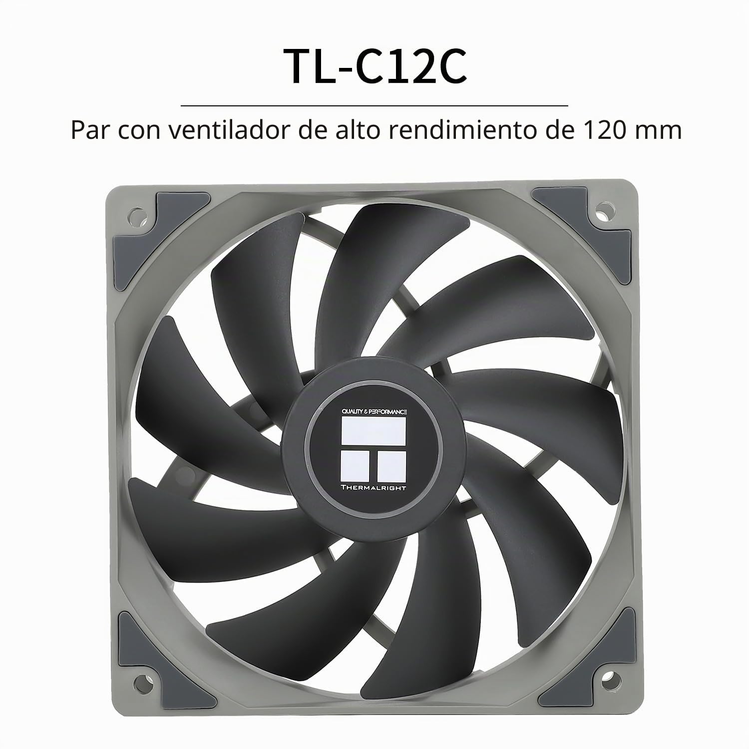 Thermalright BA120 CPU Air Cooler, 6 Heat Pipes, TL-C12C PWM Quiet Fan CPU Cooler con S-FDB Bearing, para AMD AM4/Intel 1700/1150/1151/1200, PC Cooler
