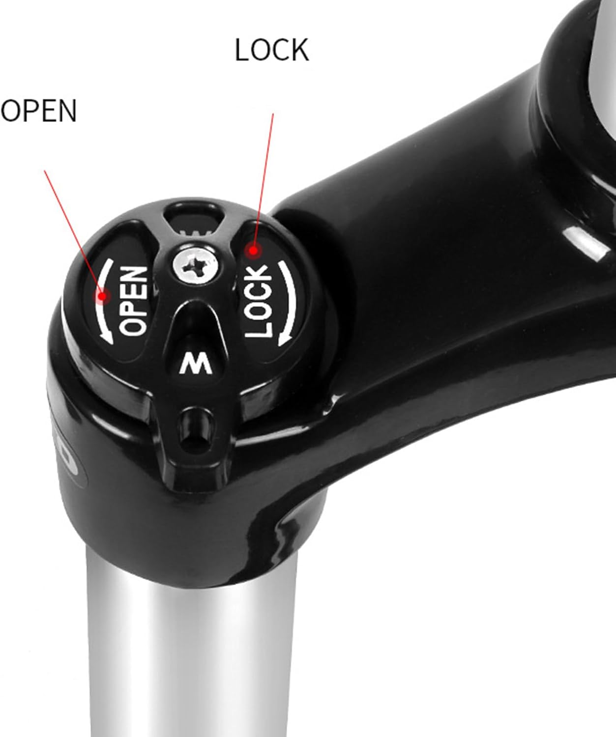 Mountain Cycling Front Fork Rigid Bicycles Light Weight Aluminum Front for Challenging Trail Aluminum Alloys Fork