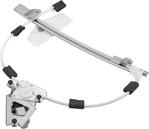 741-526 Conjunto de motor y regulador de la ventana eléctrica del lado del conductor delantero izquierdo compatible con Jeep Liberty KJ 2002 2003