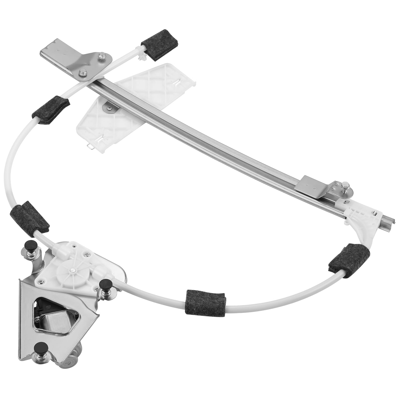 obaee 741-526 front left driver side power window motor and regulator assembly compatible with jeep liberty kj 2002-2006