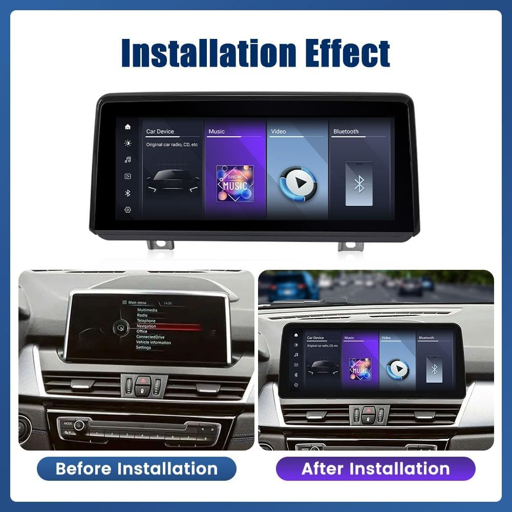 for BMW 2 Series 2013-2018 NBT 10.25" Car CarPlay Android Auto Navigation Stereo GPS Radio Display IPS Touchscreen Headunit Tablet Media Player