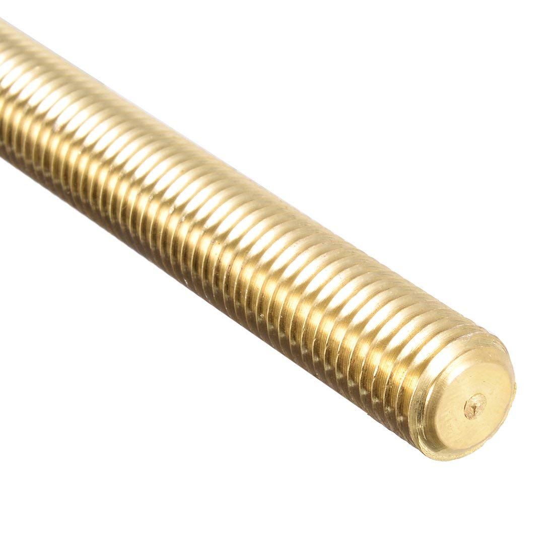 M14 x 1000mm Laiton Tige entièrement filetée, filetages à droite