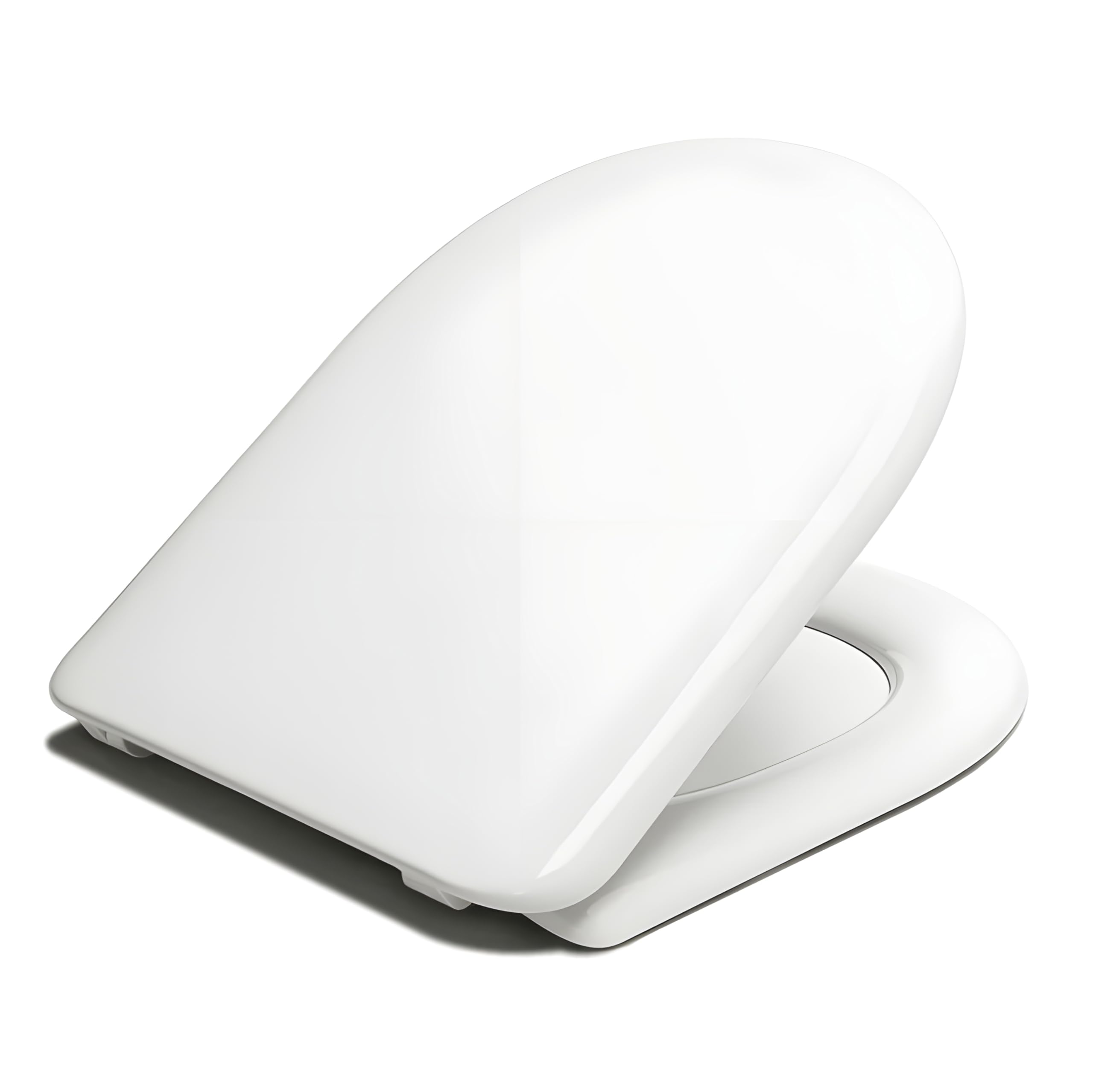 Tapa compatible con WC BELLAVISTA STYLO Blanca. Encaje Perfecto. Fácil Montaje. Bisagra de Acero Inox. Resistente y anti-bacterias. Acabado liso y Brillante. Caída Libre. Fabricada en España