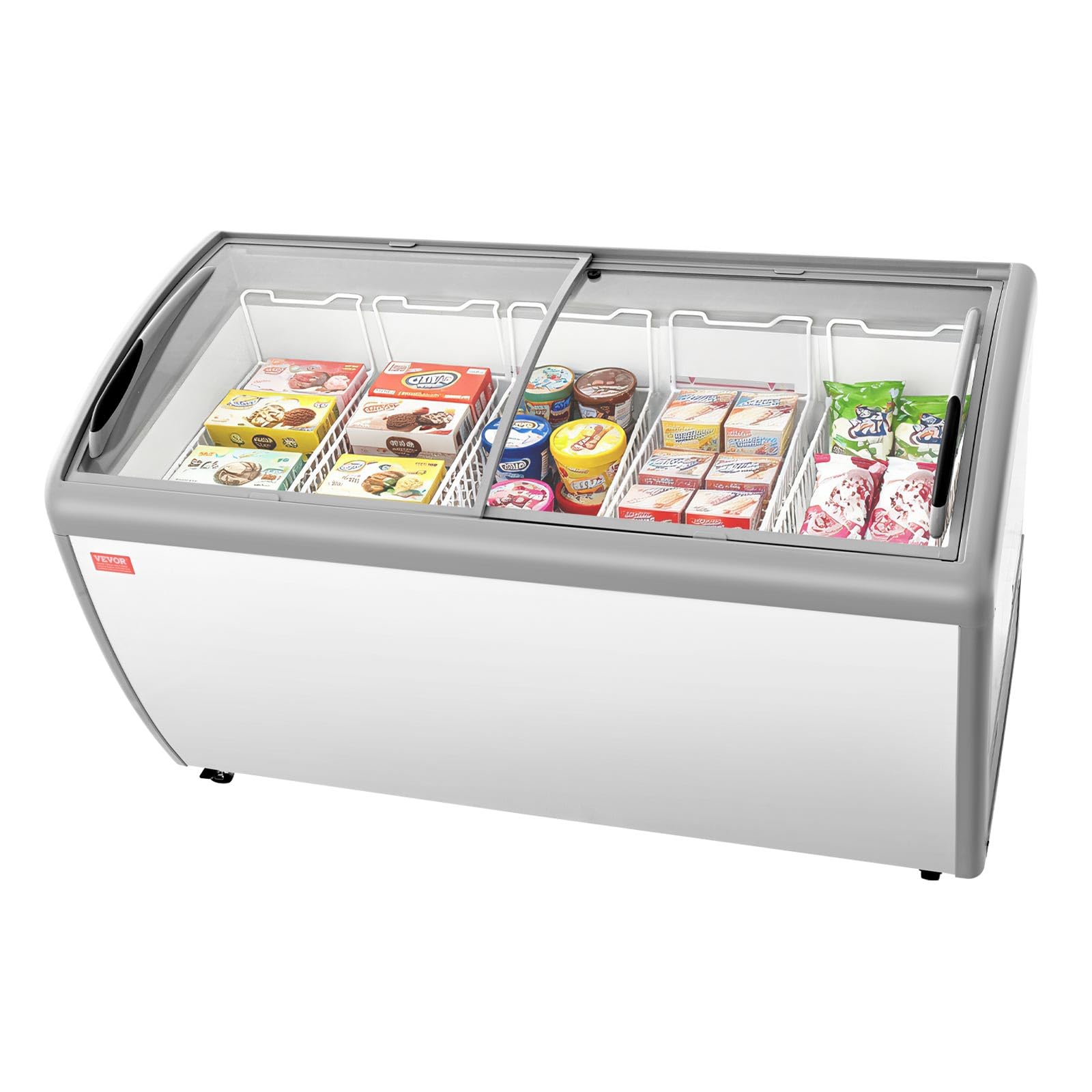 VEVOR Commercial Ice Cream Display Case
