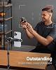 Trípode para teléfono de 66 pulgadas, con control remoto y soporte, extensible para grabación de video, accesorios para iPhone/Android, antracita 7