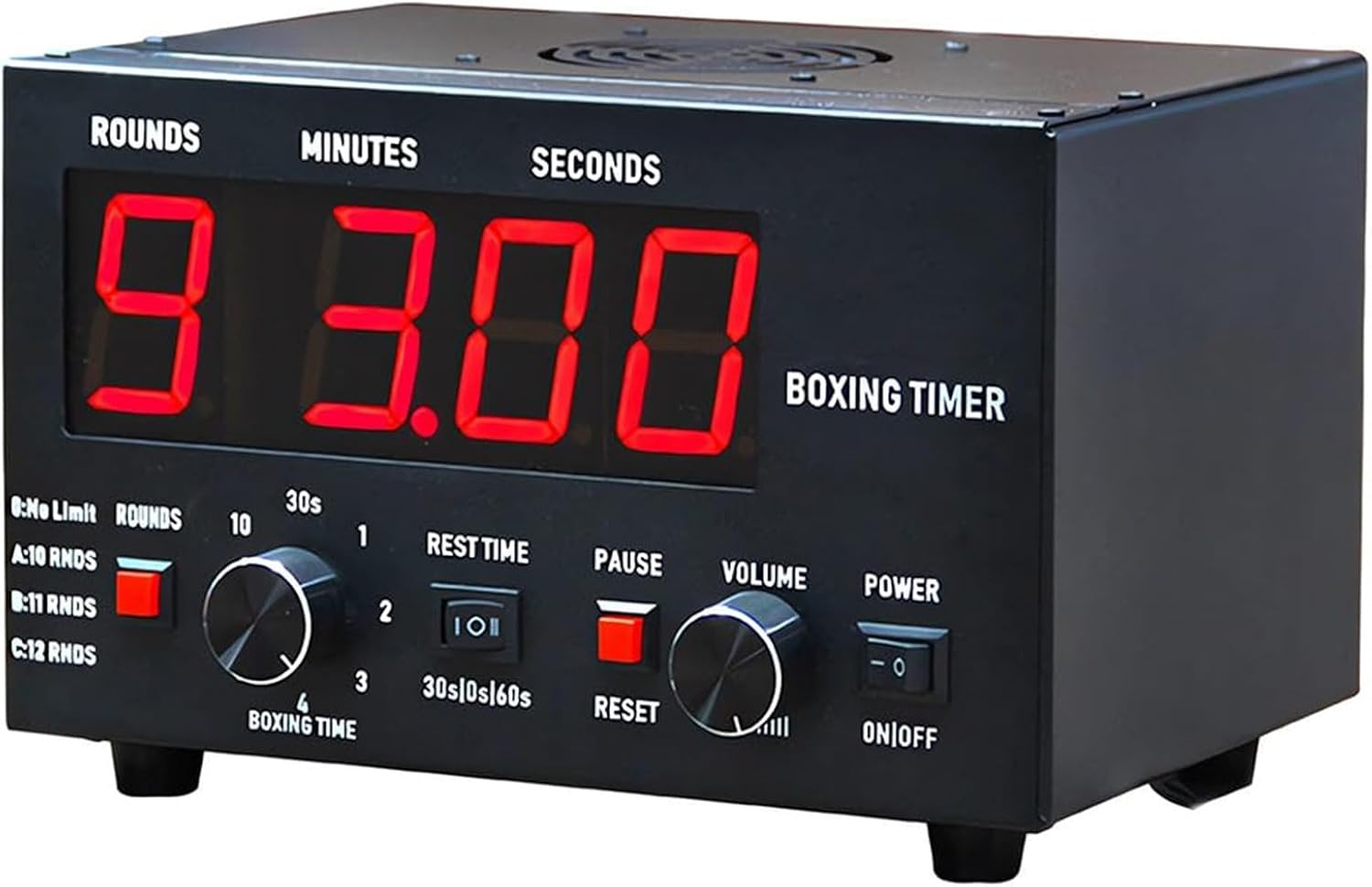 Boxing Interval Timer, Digital Timer Gym, Led Race Timer,Led Interval Training Timer for Home Garage Outdoors