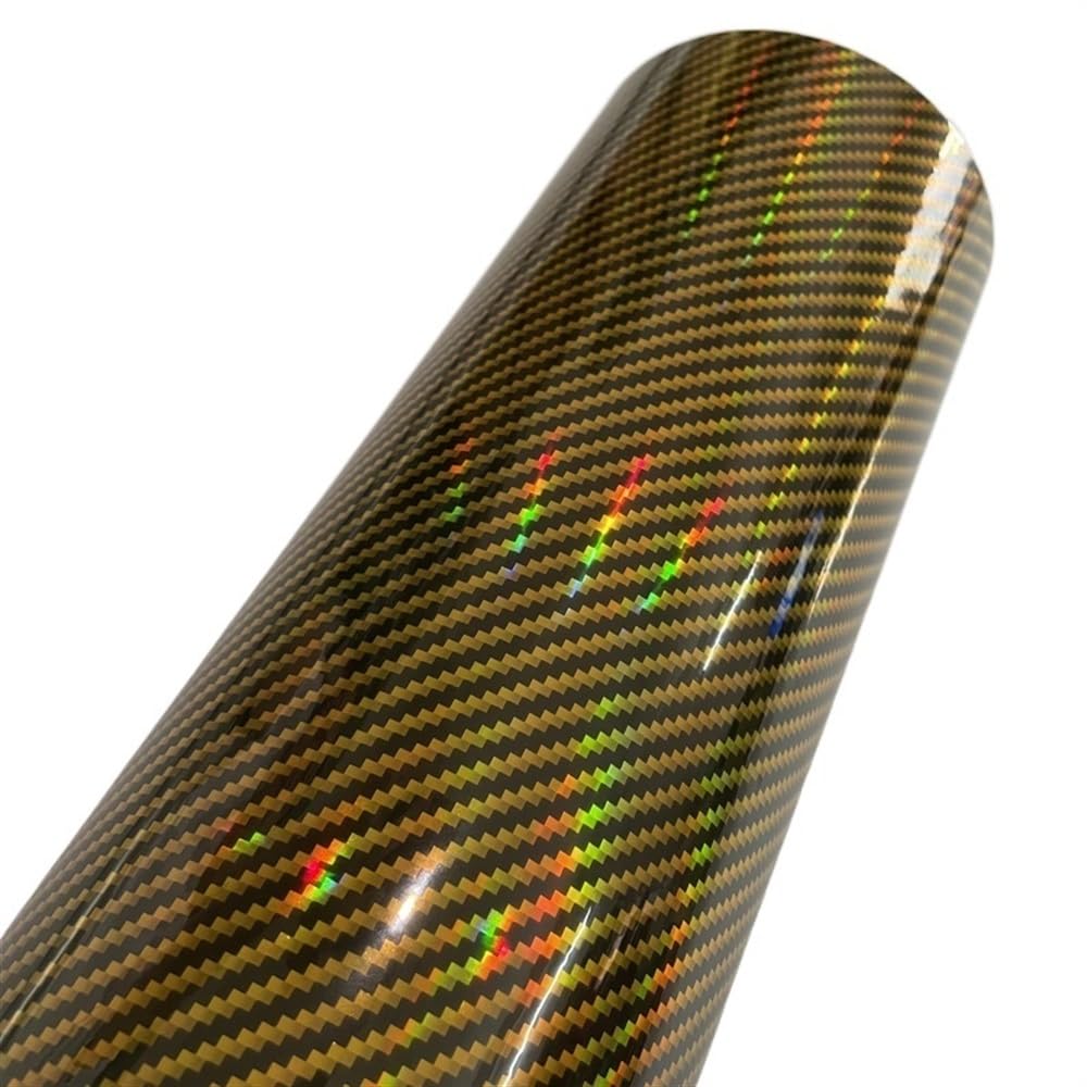 XhuangTech Gesmede koolstofvezel vinyl wrap folie, carbon vinyl wrap zelfklevende motorfiets stickers stickers, anti-rimpel luchtbelvrije vervanging