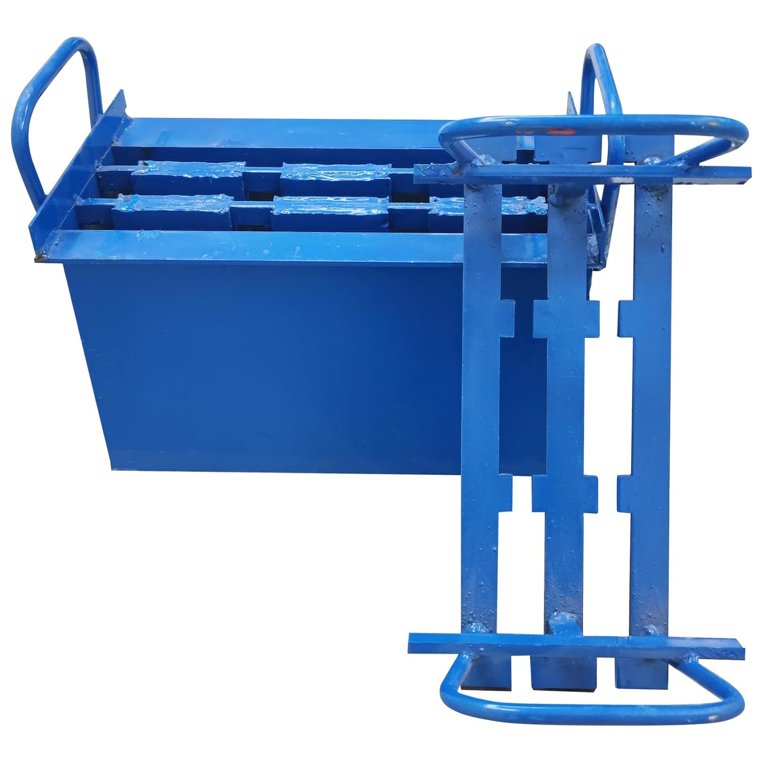 Manual Hollow Soil Block Making Machine Portable Brick Making Machine 45 Times/min 15.7''*5.9''*7.8'' Brick Size 40w 110v