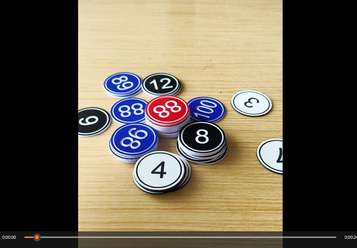 50 Pcs Numeri Tavoli Ristorante Per Scheda Numero Tabella Di - Foto 2