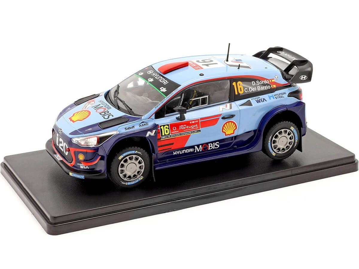 2018 Hyundai i20 WRC Nº16 Dani Sordo/del Barrio Rallye Portugal 1:24 Editorial Salvat RAL05