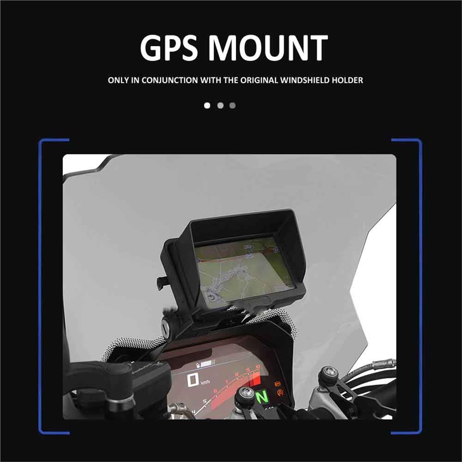 Soporte para Teléfono GPS/Cargador USB para Motocicleta para BMW R1250RS