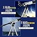 Telescope for Kids, Astronomical Telescopes Zoom 90X HD 50/360mm Telescopes Portable Refractor Spotting Scope With Tripod, Outdoor Telescope for Adults, Kids and Beginner