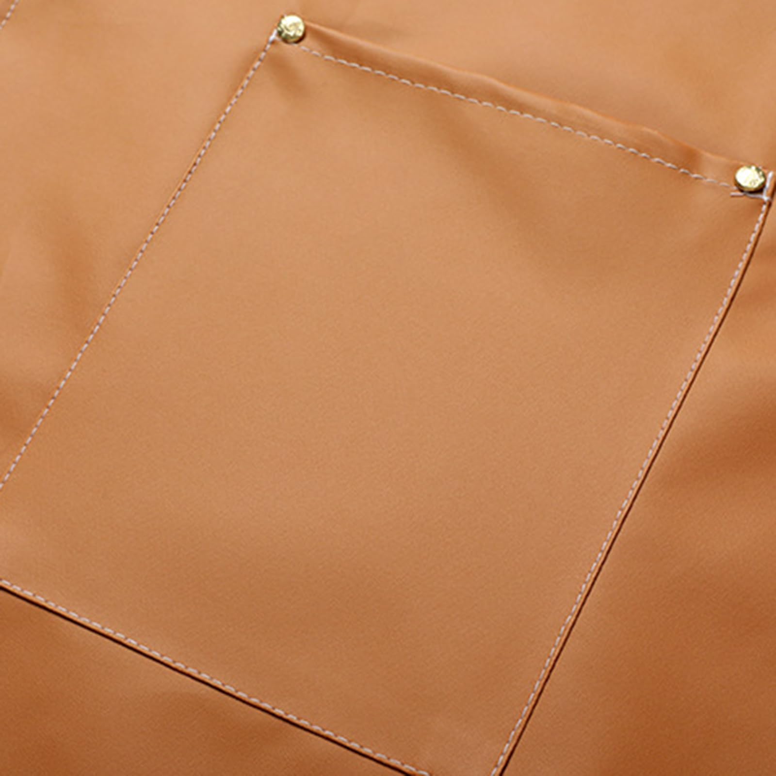 Delantales de Camarero (10 Unidades), Delantal de Cintura para Hombre y Mujer, con Bolsillos, Delantal de Cocina Corto (Amarillo, Talla única)