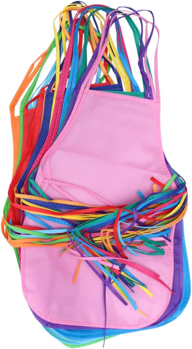 Garneck Apron Youth Painting Apron Childrens Apron Drawing Apron Fabric Children Chef Aprons Baking Apron Artist