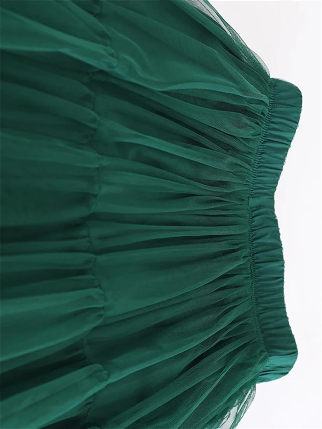 Mujeres Cintura Alta Elástica Volantes Línea Midi Faldas Largas Vestido de Fiesta Midi Falda Midi Media Body