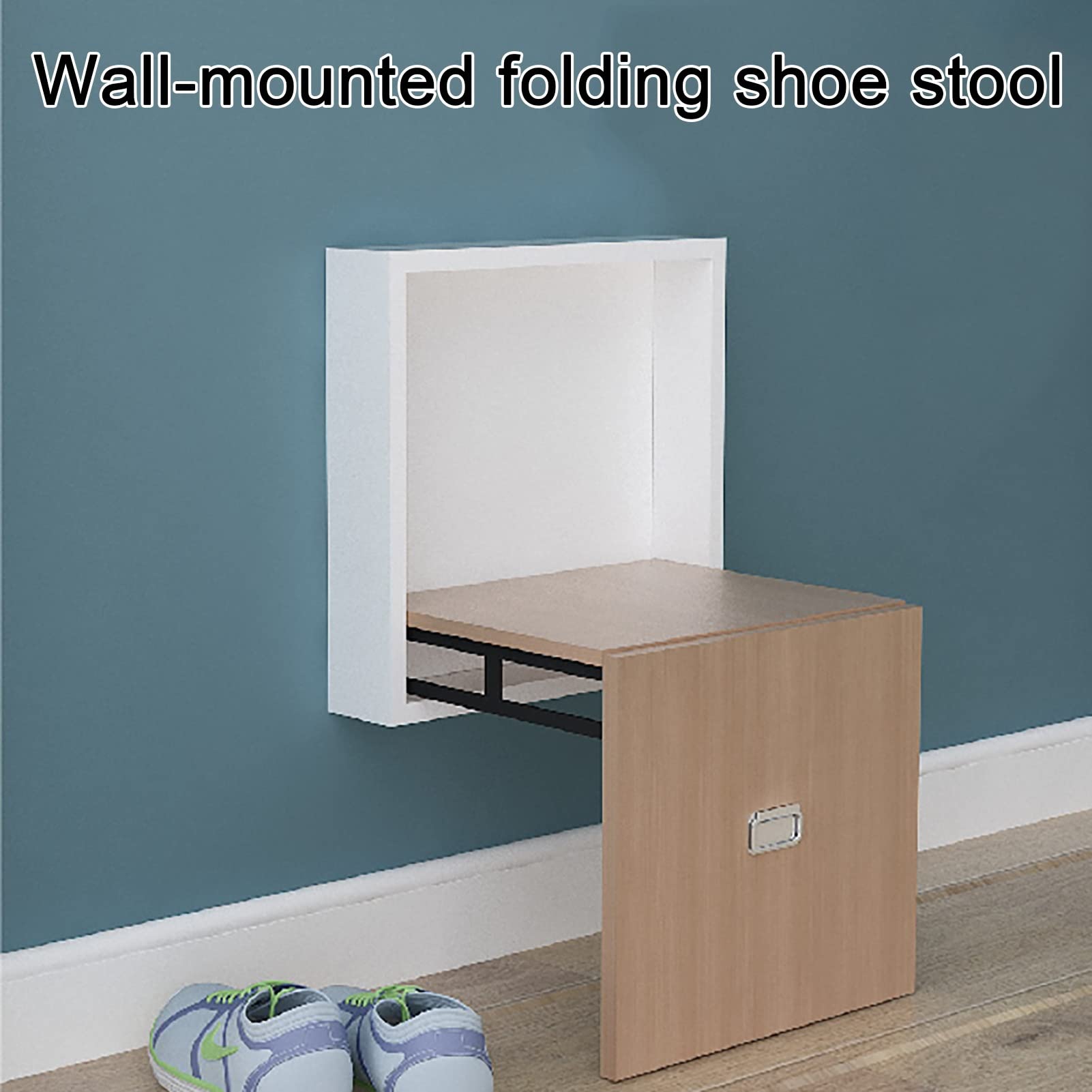 Opklapbare Wandstoel 4 Cm Onzichtbare Wandmontage Schoen