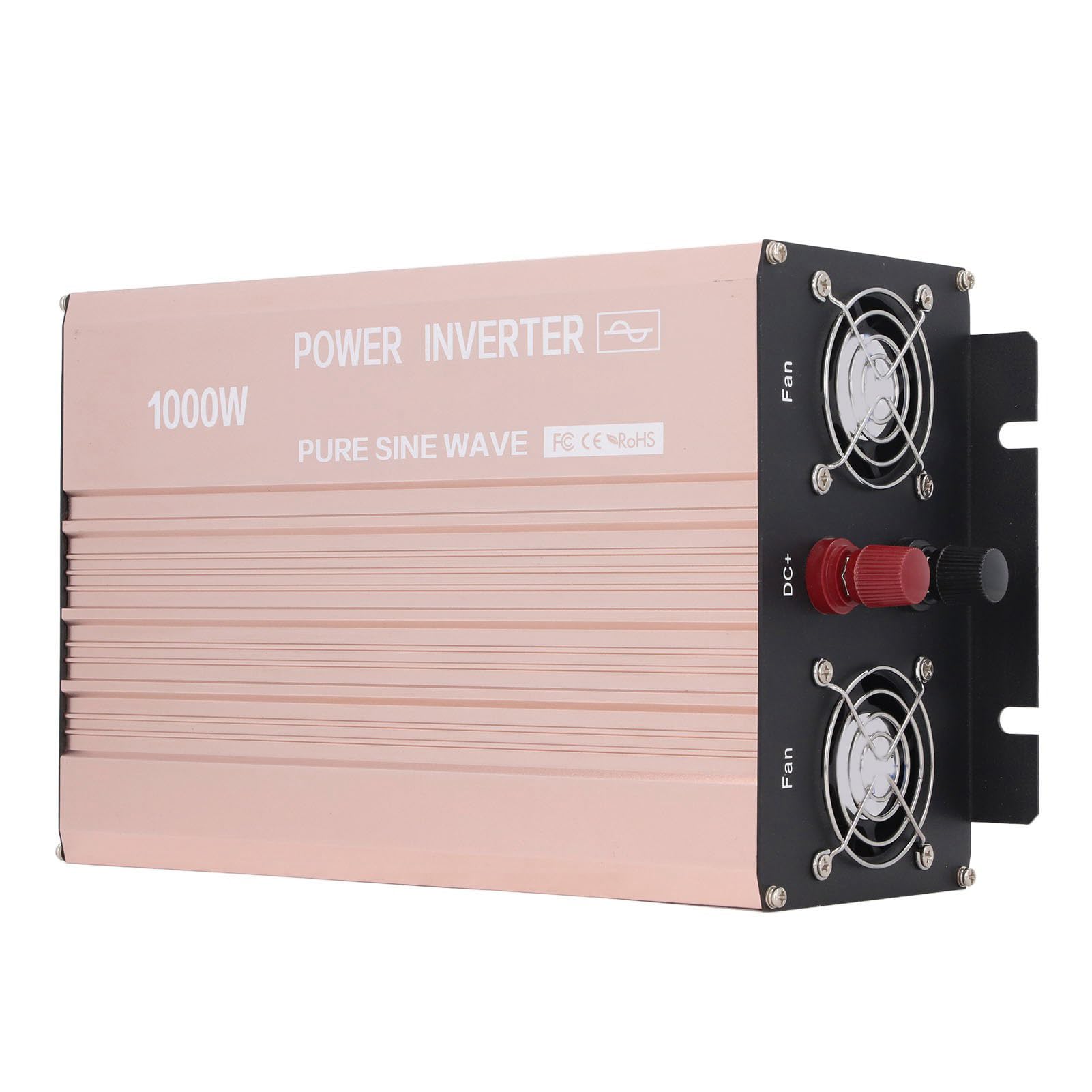 Generic Przetwornica Samochodowa o Mocy 1000 W z czystą sinusoidą. Niezawodna Moc Wyjściowa do zastosowań Awaryjnych W domu. Trwałe Aluminium (24 V do 220 V)