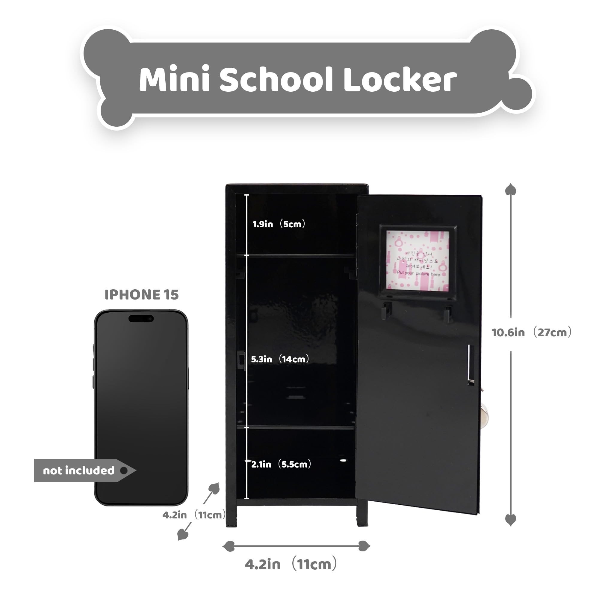 Mini Cassaforte YOBRO Con Serratura E Magneti - Armadietto In Ferro Per Scrivania, Camera, Ufficio - Foto 12