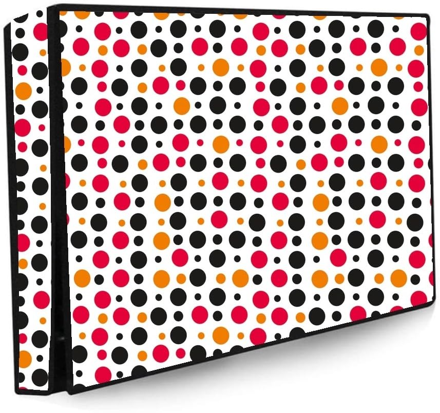 WACKY 43 Inch Smart LED TV Cover PVC Waterproof Printed With Transparent Polythene Layer Compatible for Sony, Mi, Kodak and Samsang Smart LED TV - LED_43-Multi-dots_P1