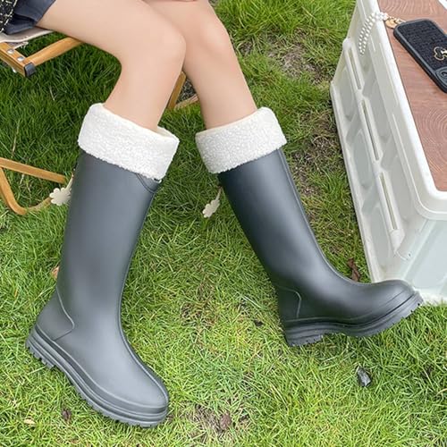 Bottes en caoutchouc imperméables et légères avec semelle anti-dérapante